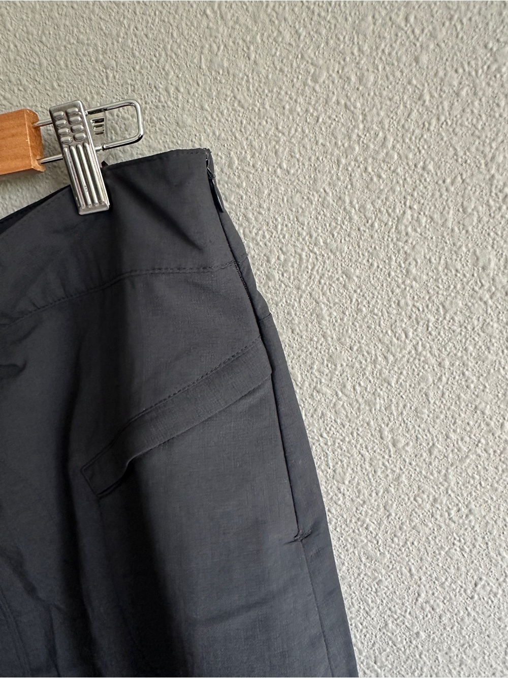 Royal Robbins Black Nylon Outdoor Midi Skirt 8 - Picture 7 of 12